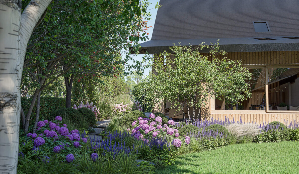 DOM Z OGRODEM ZIMOWYM