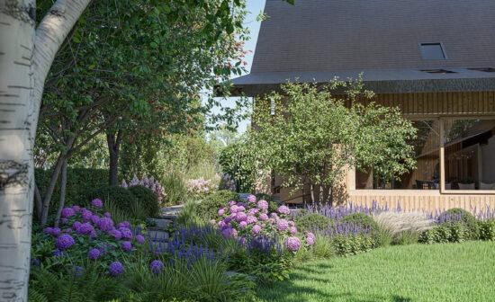 DOM Z OGRODEM ZIMOWYM