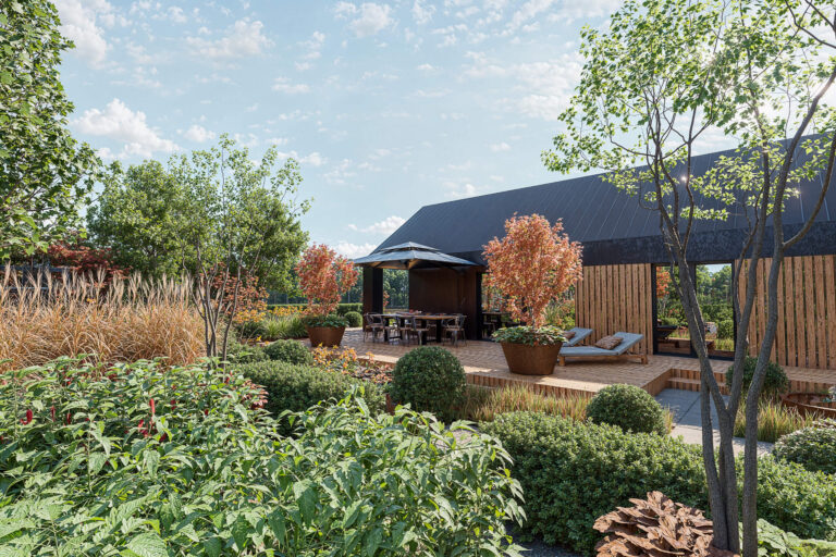 Portfolio02 Nowoczesny dom od ogródka